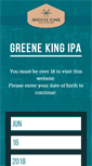 Mobile Screenshot of greenekingipa.co.uk